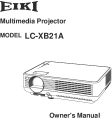 Icon of LC-XB21A Owners Manual
